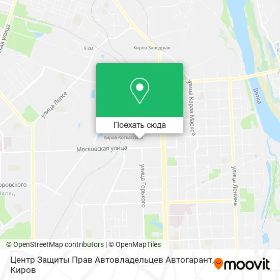 Карта Центр Защиты Прав Автовладельцев Автогарант