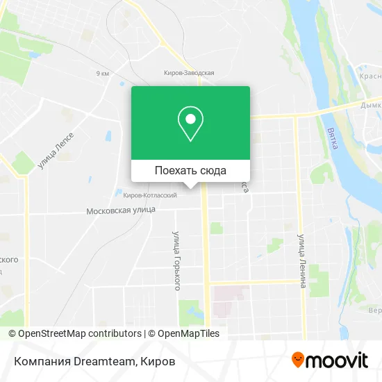 Карта Компания Dreamteam