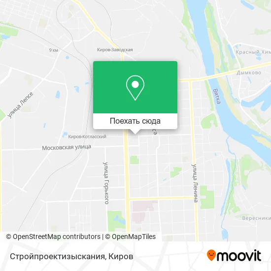 Карта Стройпроектизыскания