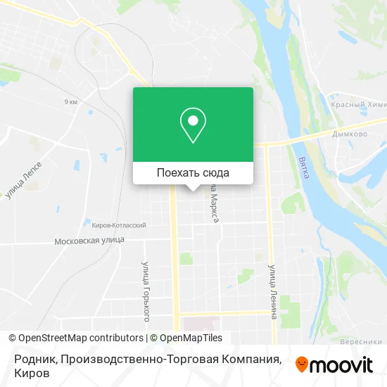Карта Родник, Производственно-Торговая Компания