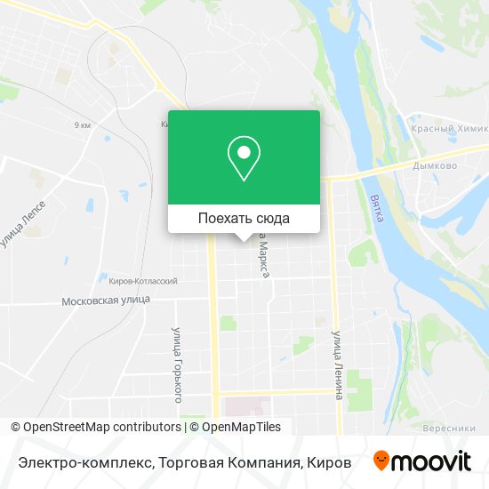 Карта Электро-комплекс, Торговая Компания