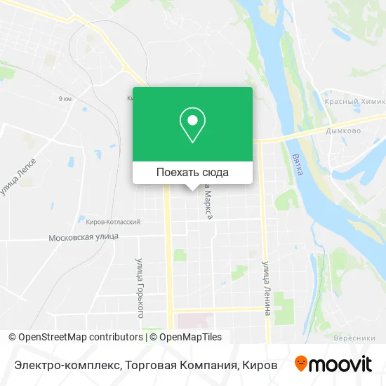 Карта Электро-комплекс, Торговая Компания