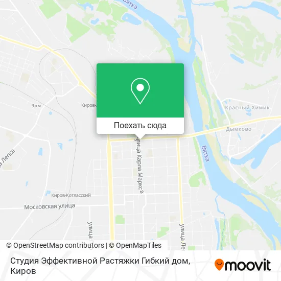 Карта Студия Эффективной Растяжки Гибкий дом