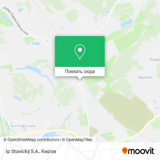 Карта Ip Stavickij S.A.