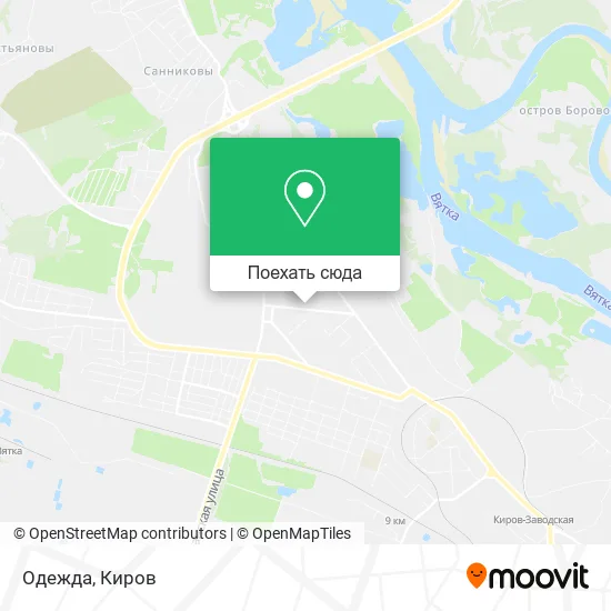 Карта Одежда