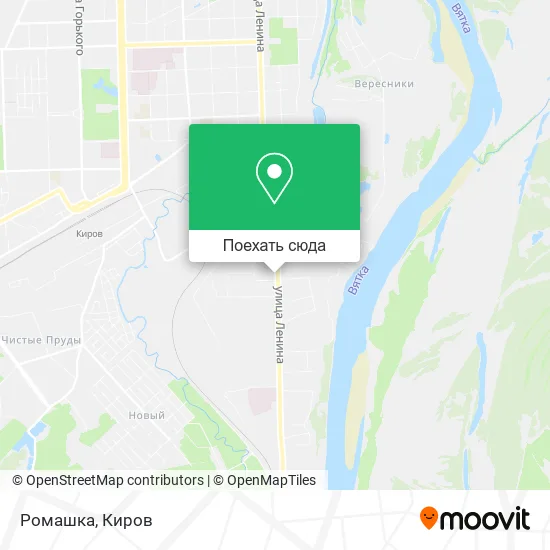 Карта Ромашка