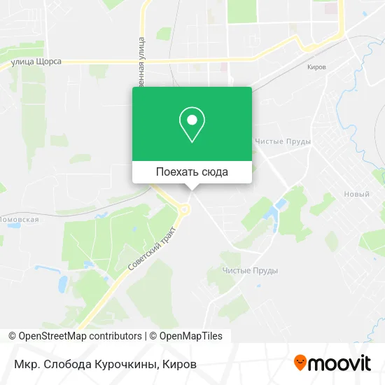 Карта Мкр. Слобода Курочкины