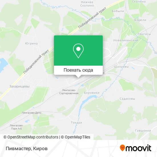 Карта Пивмастер