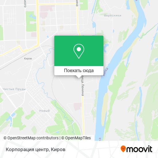 Карта Корпорация центр
