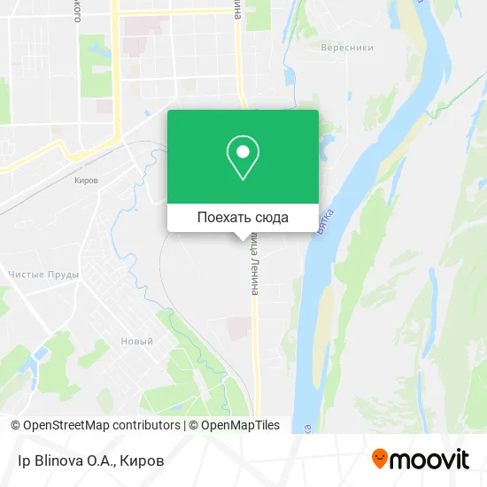 Карта Ip Blinova O.A.