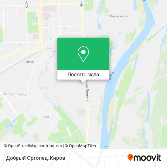 Карта Добрый Ортопед