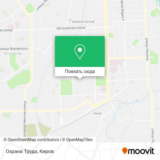 Карта Охрана Труда
