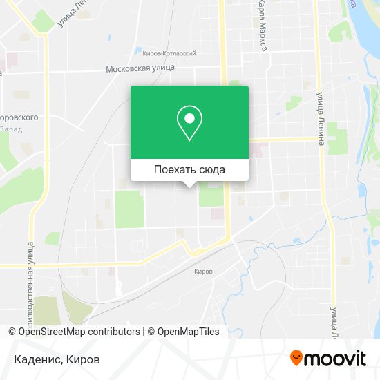 Карта Каденис