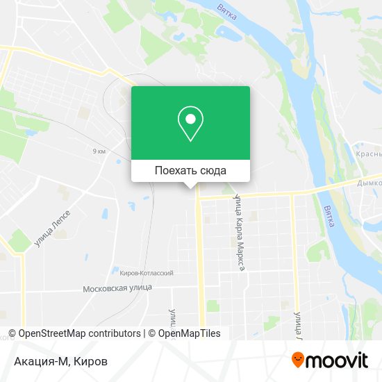 Карта Акация-М