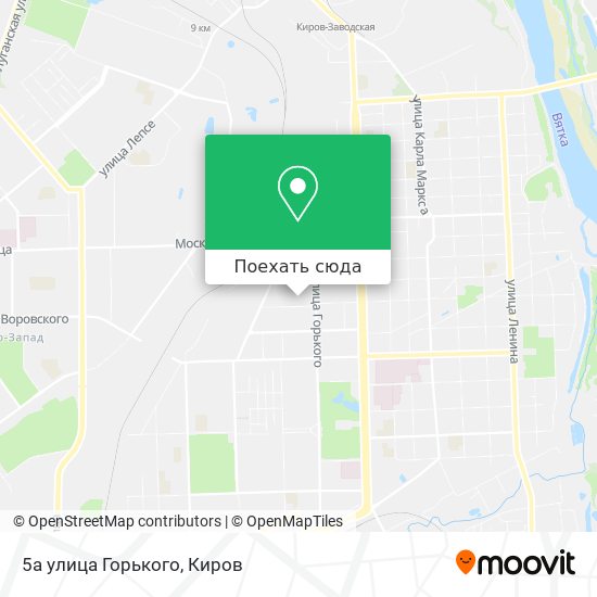 Карта 5а улица Горького