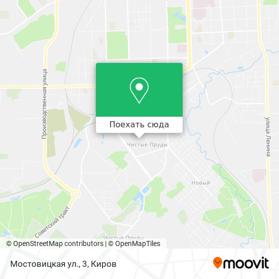 Карта Мостовицкая ул., 3