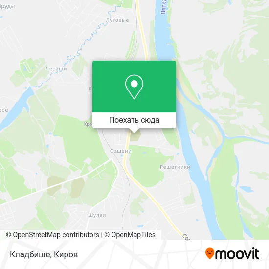Карта Кладбище