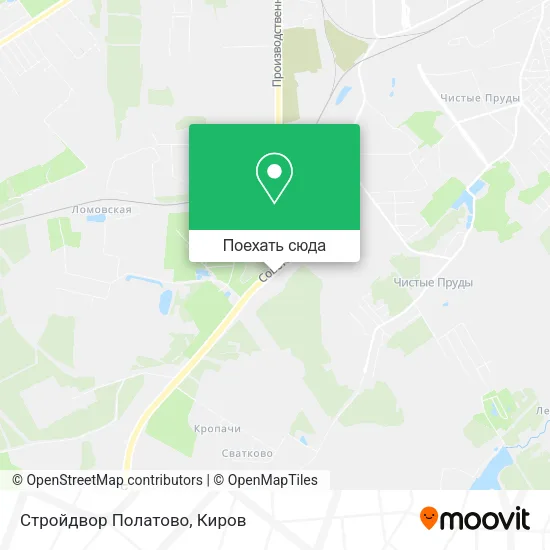 Карта Стройдвор Полатово