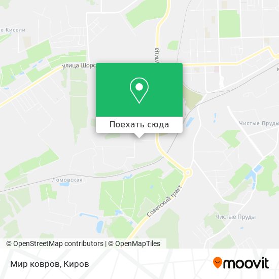 Карта Мир ковров