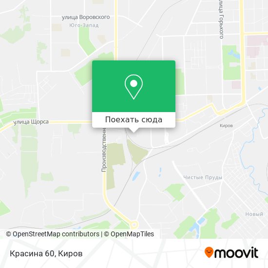 Карта Красина 60