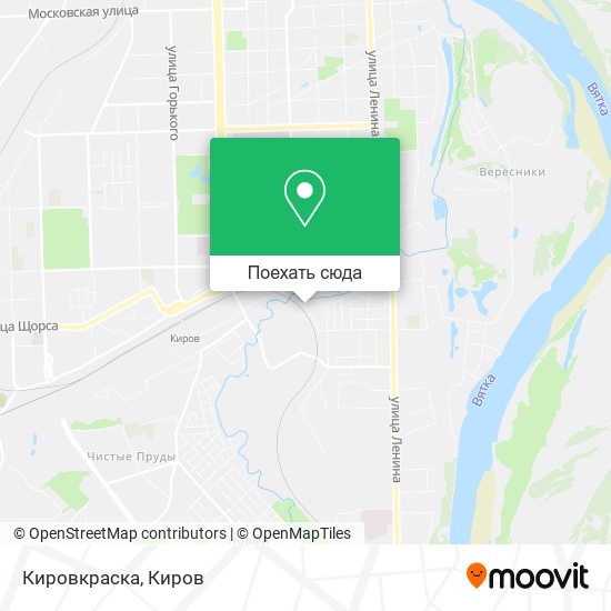 Карта Кировкраска