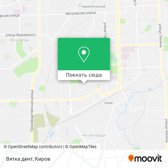 Карта Вятка дент