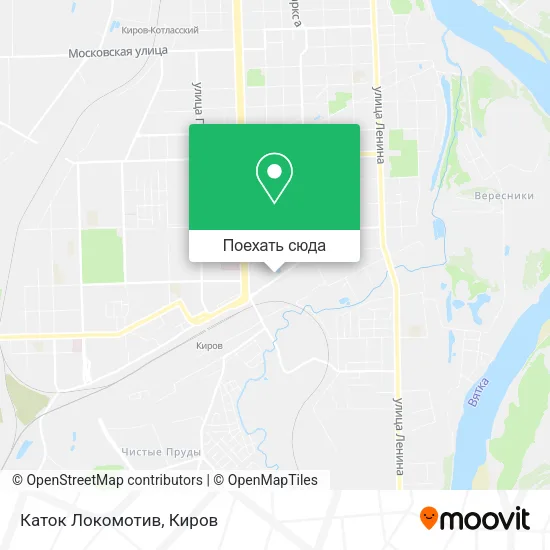 Карта Каток Локомотив