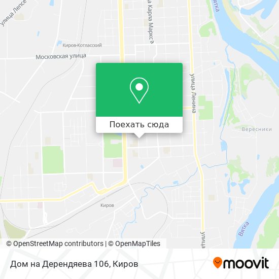 Карта Дом на Дерендяева 106