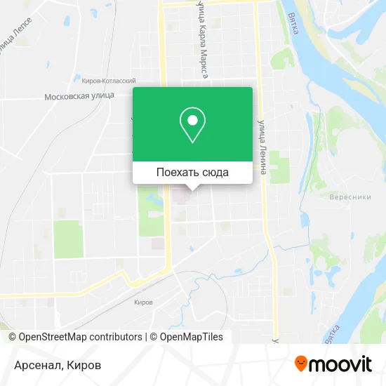 Карта Арсенал