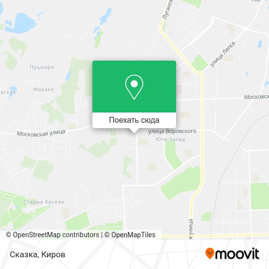 Карта Сказка