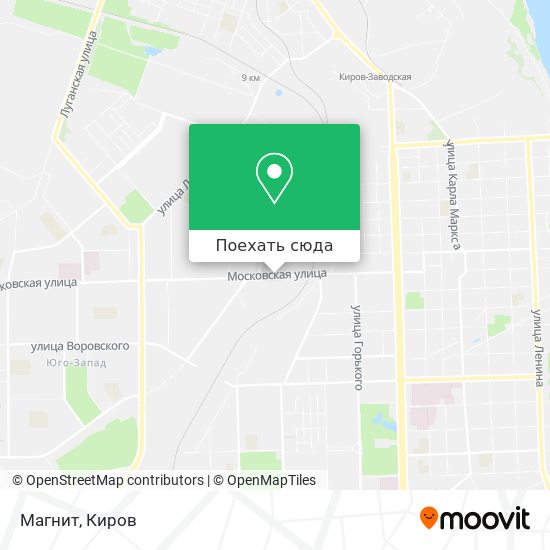 Карта Магнит