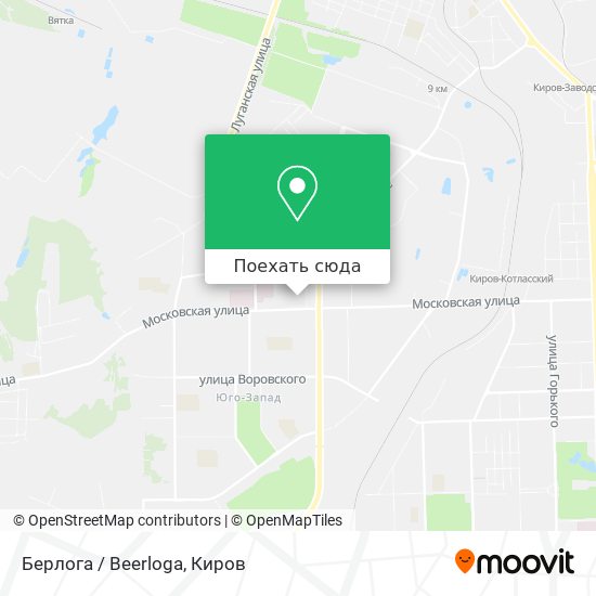 Карта Берлога / Beerloga