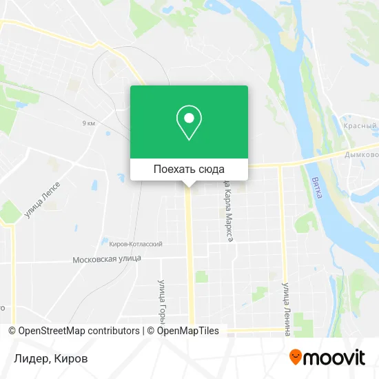 Карта Лидер