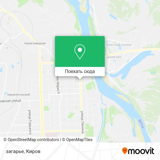 Карта загарье