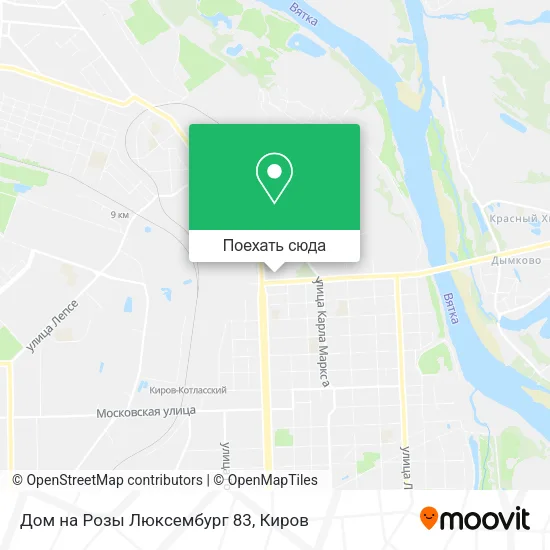 Карта Дом на Розы Люксембург 83