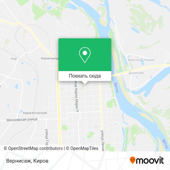 Карта Вернисаж