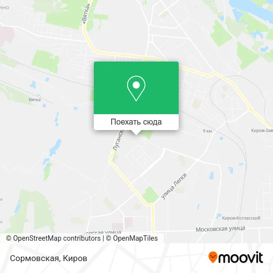 Карта Сормовская