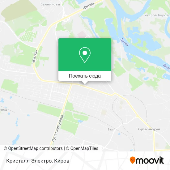 Карта Кристалл-Электро