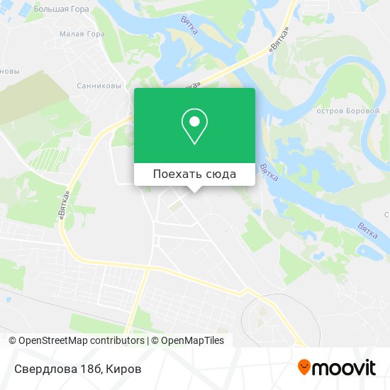 Карта Свердлова 18б