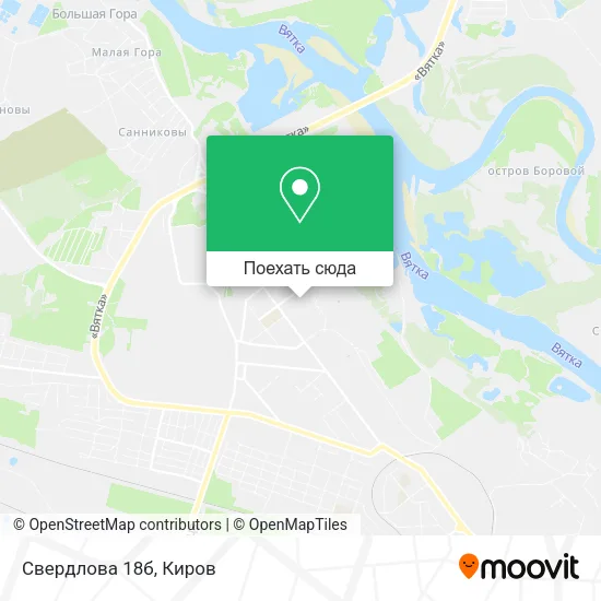 Карта Свердлова 18б