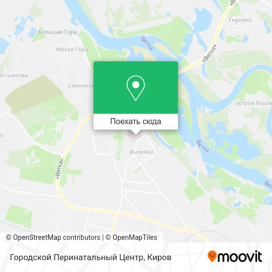 Карта Городской Перинатальный Центр