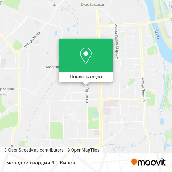 Карта молодой гвардии 90