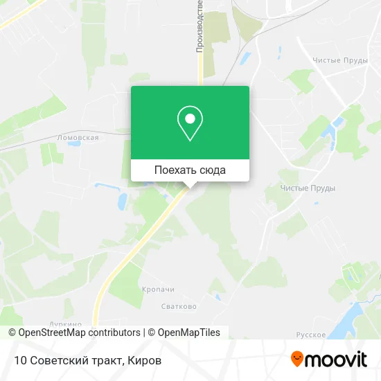Карта 10 Советский тракт