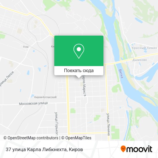 Карта 37 улица Карла Либкнехта