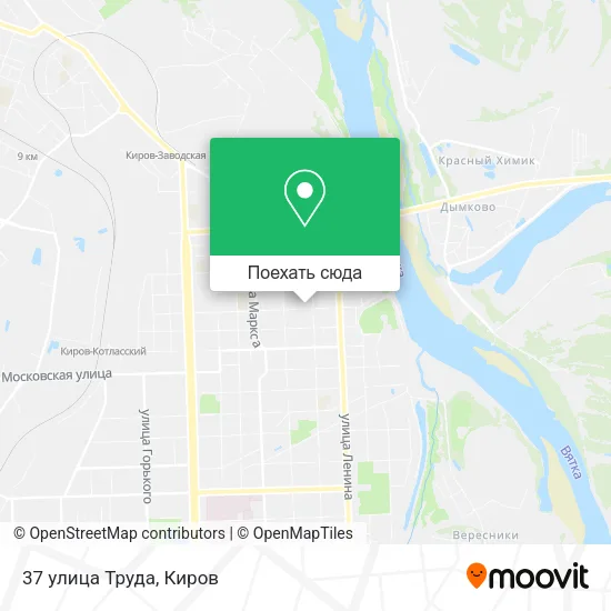 Карта 37 улица Труда