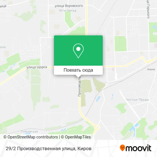 Карта 29/2 Производственная улица