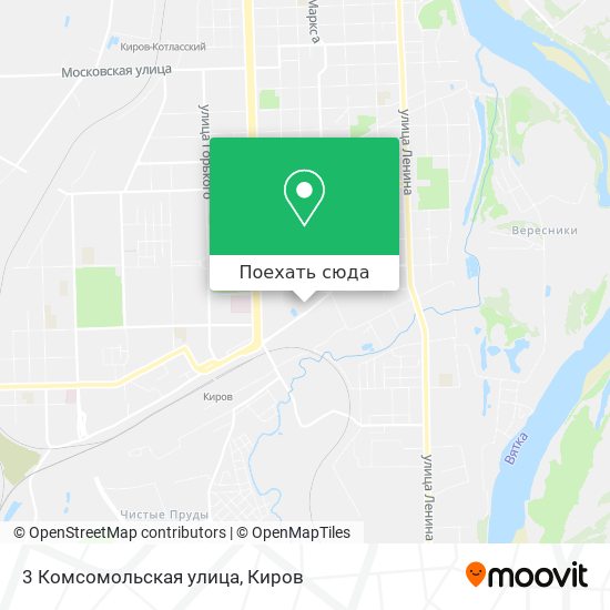 Карта 3 Комсомольская улица