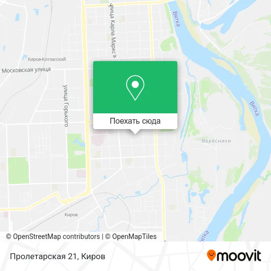 Карта Пролетарская 21