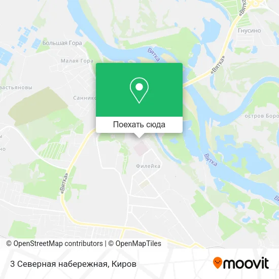 Карта 3 Северная набережная