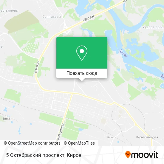 Карта 5 Октябрьский проспект